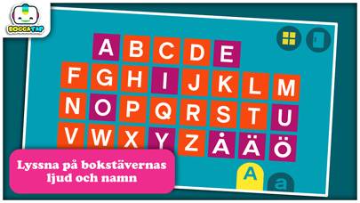 Bogga Alfabet SVENSKA App screenshot #2