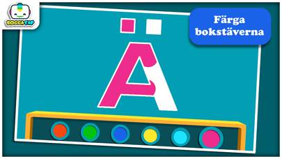 Bogga Alfabet SVENSKA App screenshot #3