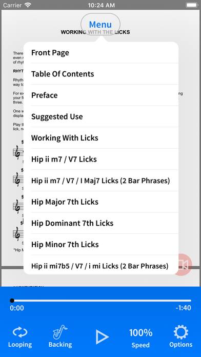 Hip Licks for Tenor Sax (V1) App-Screenshot #1
