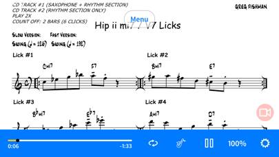 Hip Licks for Tenor Sax (V1) App screenshot #2