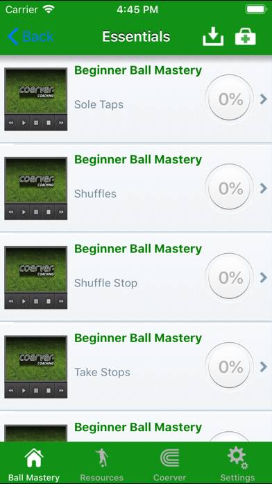 Coerver Soccer Skills at Home App screenshot #2