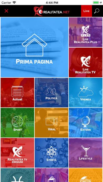 RealitateaTV Schermata dell'app