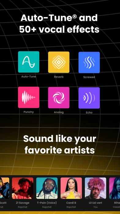 Rapchat: Music Maker Studio Schermata dell'app #2