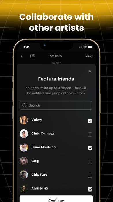 Rapchat: Music Maker Studio Schermata dell'app #6