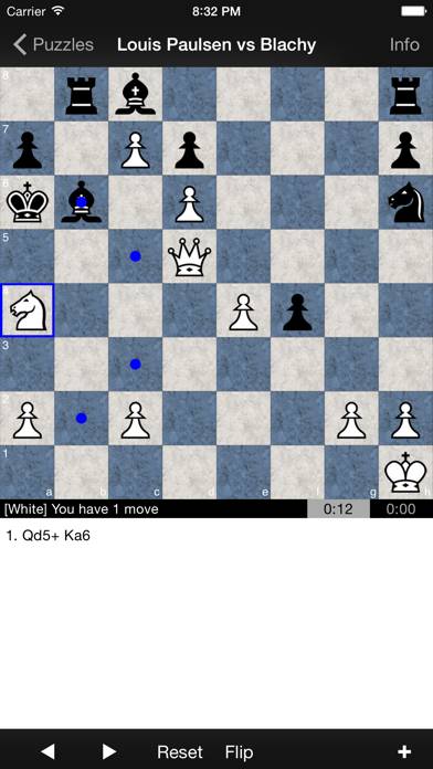 Chess Puzzles - Classic Modern Bildschirmfoto