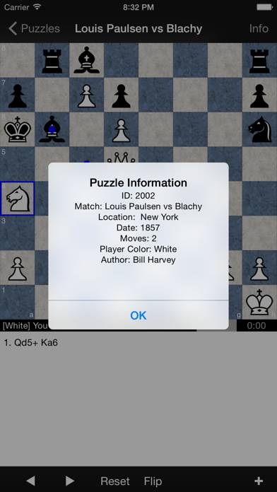 Chess Puzzles Captura de pantalla de la aplicación #3
