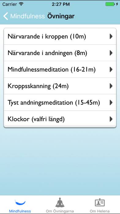 Mindfulness av Helena Löwen-Åberg App screenshot #3