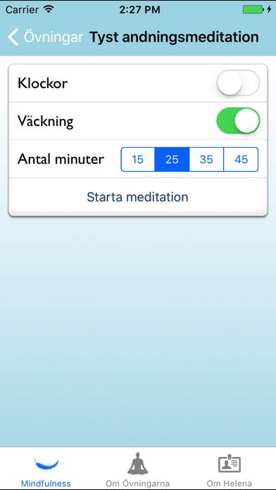 Mindfulness av Helena Löwen-Åberg App screenshot #5
