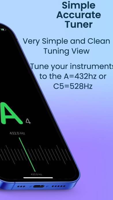 432 & 528 Tuner App-Screenshot #2