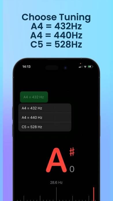 432 & 528 Tuner App-Screenshot #3