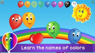 Kids Balloon Pop Language Game App skärmdump #5