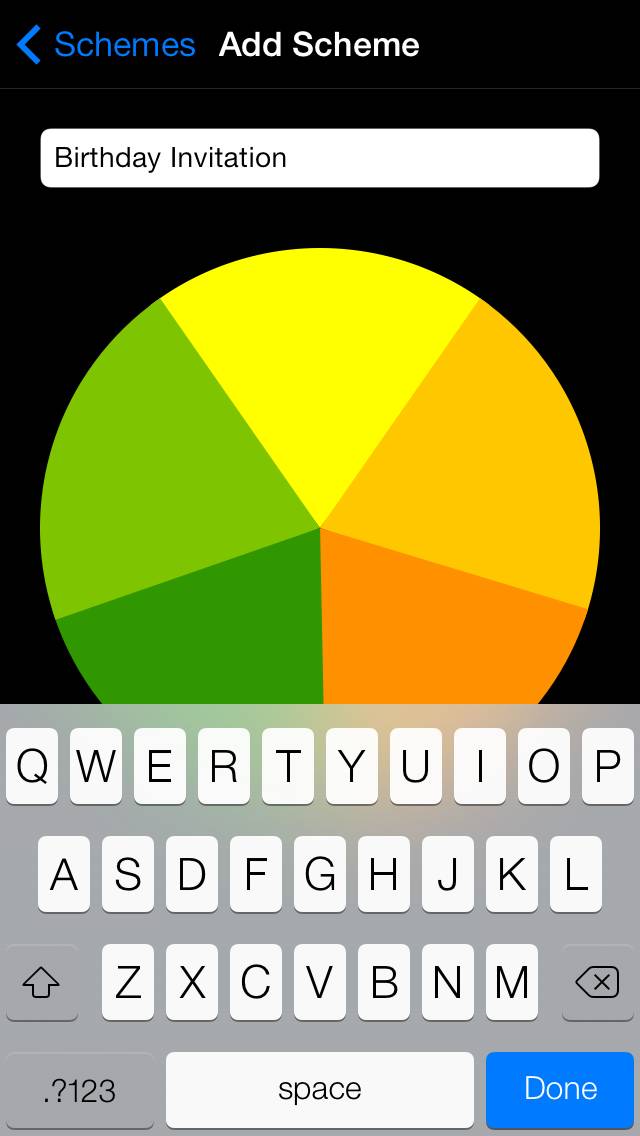 Color Chords Captura de pantalla de la aplicación #5