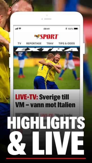 SportExpressen App skärmdump #2