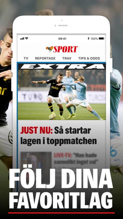 SportExpressen App skärmdump #3