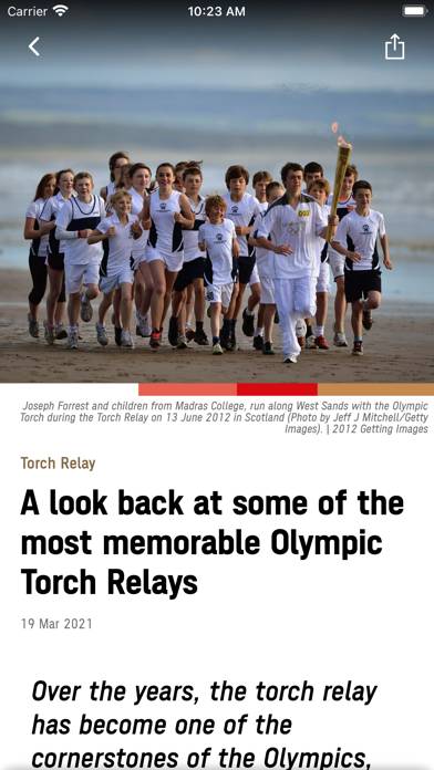 Olympics Schermata dell'app #5
