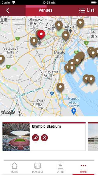 Olympics Schermata dell'app #6