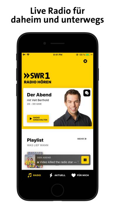 Swr1 App-Screenshot #1