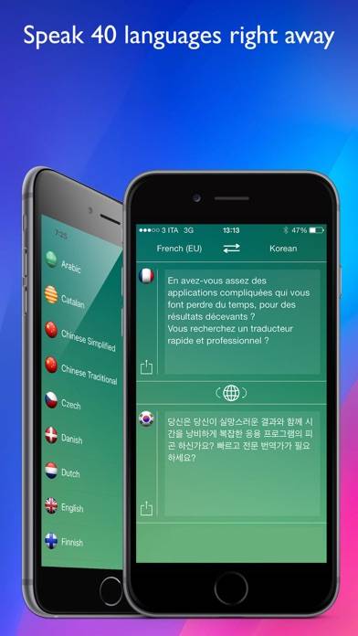 Voice Translator Pro . Schermata dell'app #1