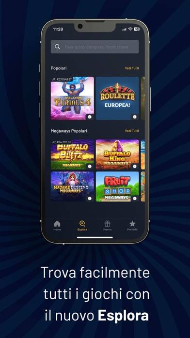 Eurobet Casino – Slot Roulette schermata del gioco