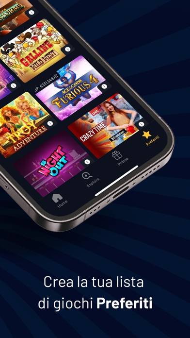 Eurobet Casino – Slot Roulette Schermata dell'app #5