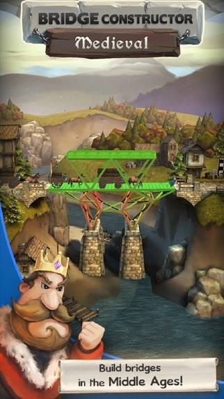 Bridge Constructor Medieval Schermata dell'app #1