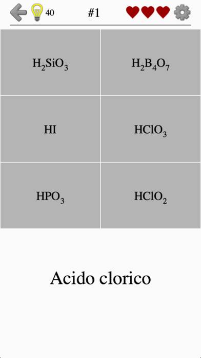 Inorganic Acids, Ions & Salts screenshot #5