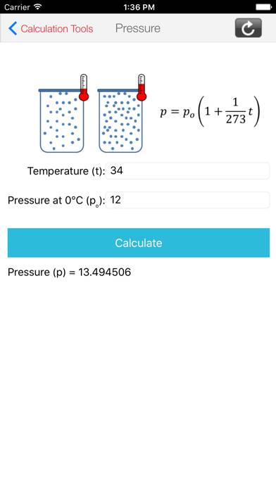 Physics Formulas Captura de pantalla de la aplicación #4