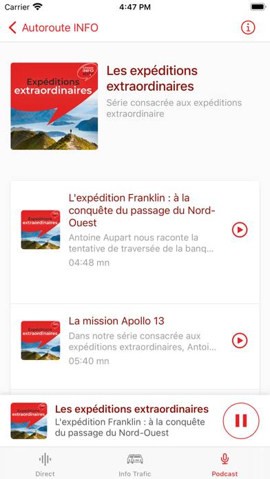 Autoroute INFO App screenshot #3