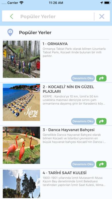 E-komobil App screenshot