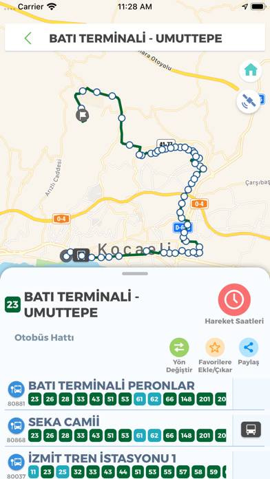 E-komobil App screenshot