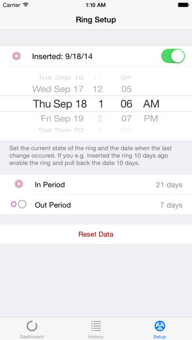 Ringminder App screenshot #4