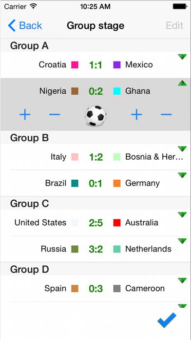 Tournament Soccer Pro App-Screenshot #3