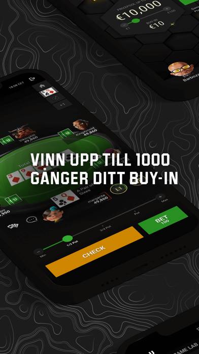 Unibet Poker App skärmdump #2