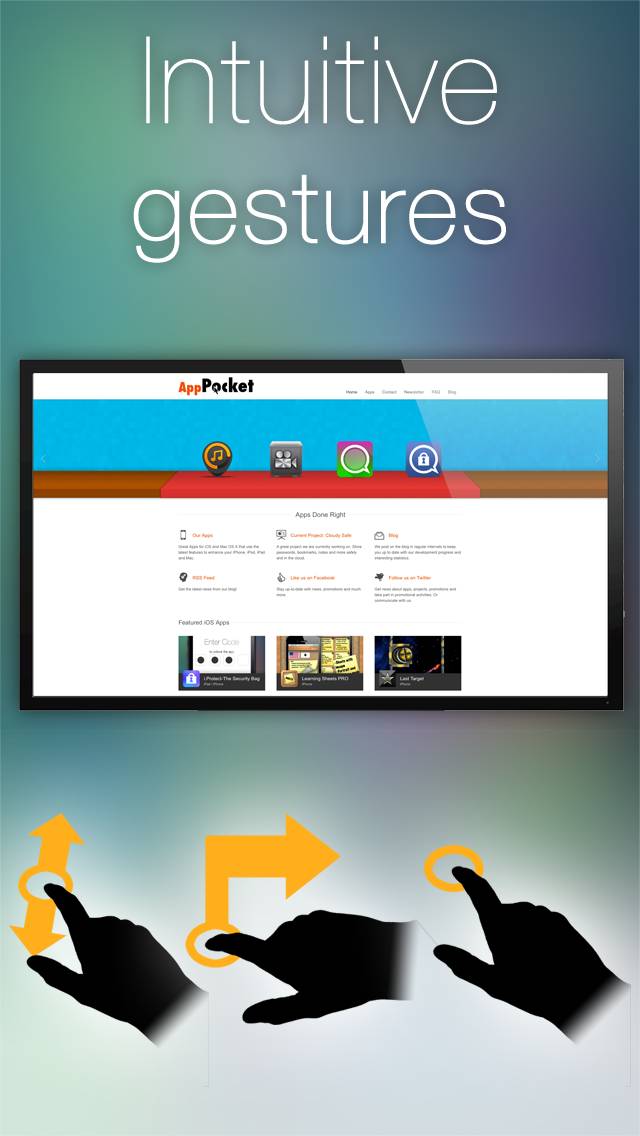 Web for Apple TV Captura de pantalla de la aplicación #2
