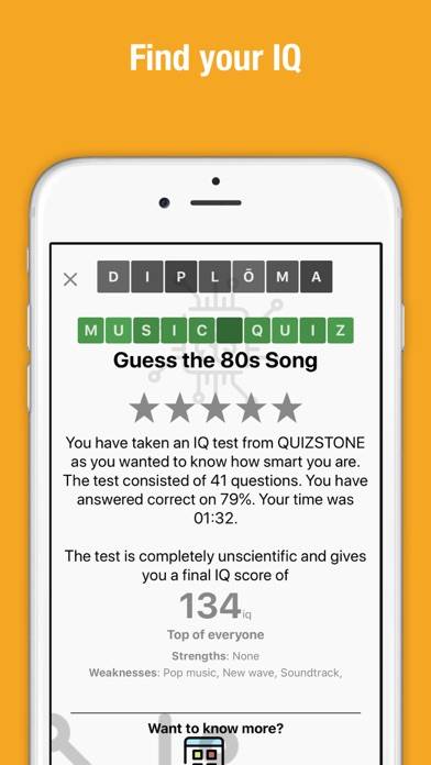 Guess the 80s Song plus Captura de pantalla de la aplicación #4