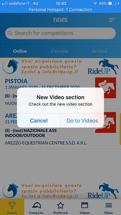 RideUp App screenshot #2