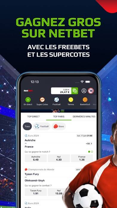 NetBet Paris Sportifs En Ligne capture d'écran