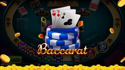 Baccarat game screenshot