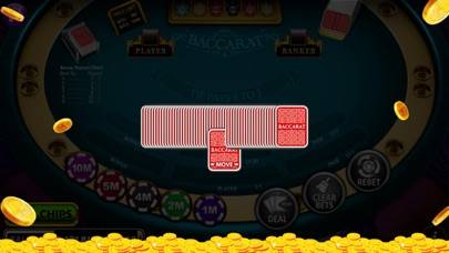 Baccarat game screenshot