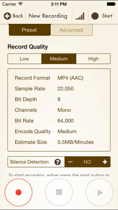 Voice Record Pro 7 Full App screenshot #5