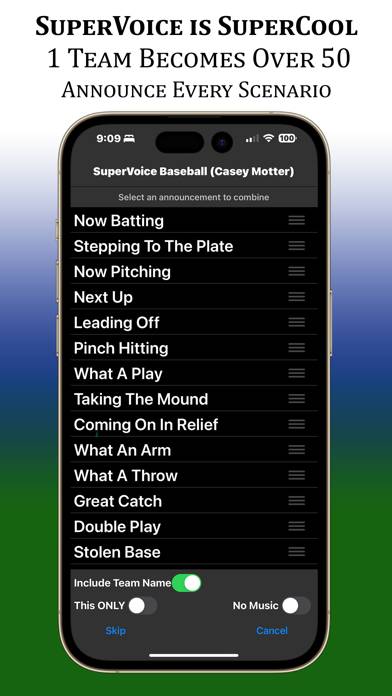 BallparkDJ Walkout Intros App screenshot #3