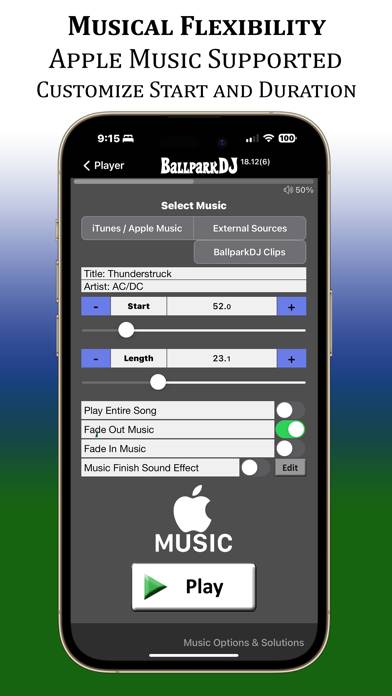 BallparkDJ Walkout Intros App screenshot #6
