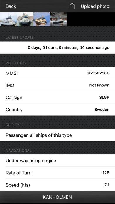 TrackaShip Universal App skärmdump