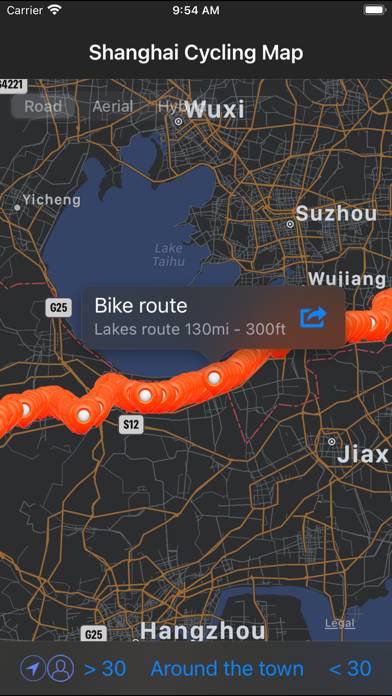 Shanghai Cycling Map Schermata dell'app #3
