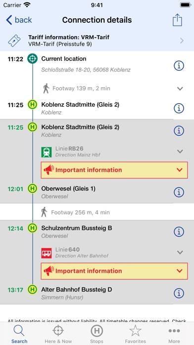 VRM Timetable & Tickets App-Screenshot #4