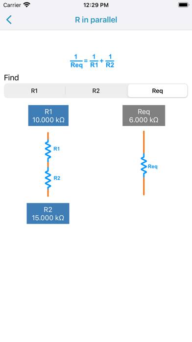 Resistor Tools Pro Captura de pantalla de la aplicación