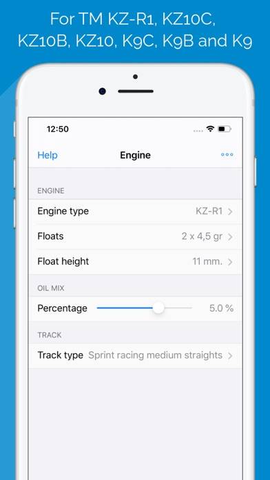 Jetting TM Kart for KZ / ICC Captura de pantalla de la aplicación #3