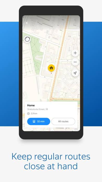 Yandex.Transport – Bus finder Скриншот приложения #3