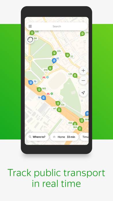 Yandex.Transport – Bus finder App screenshot #4