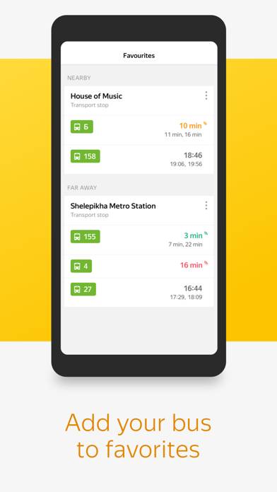Yandex.Transport – Bus finder Скриншот приложения #6
